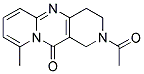 2-Acetyl-9-methyl-1,2,3,4-tetrahydro-11H-dipyrido[1,2-a:4',3'-d]pyrimidin-11-one 结构式