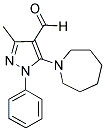 5-AZEPAN-1-YL-3-METHYL-1-PHENYL-1H-PYRAZOLE-4-CARBALDEHYDE 结构式