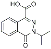 3-ISOPROPYL-4-OXO-3,4-DIHYDRO-PHTHALAZINE-1-CARBOXYLIC ACID 结构式