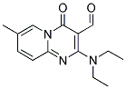 2-DIETHYLAMINO-7-METHYL-4-OXO-4H-PYRIDO[1,2-A]PYRIMIDINE-3-CARBALDEHYDE 结构式