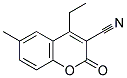 3-CYANO-4-ETHYL-6-METHYLCOUMARIN 结构式