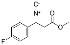 METHYL 3-ISOCYANO-3-(4-FLUOROPHENYL)PROPIONATE 结构式