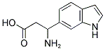 3-AMINO-3-INDOL-6-YL-PROPIONIC ACID 结构式