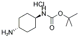 Boc-1,4-dach HCl 结构式