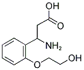 3-AMINO-3-[2-(2-HYDROXY-ETHOXY)-PHENYL]-PROPIONIC ACID 结构式