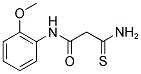3-AMINO-N-(2-METHOXYPHENYL)-3-THIOXOPROPANAMIDE 结构式