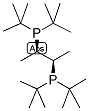 (2R,3R)-(+)-BIS(DI-TERT-BUTYLPHOSPHINO)BUTANE 结构式