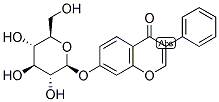 ISOFLAVONE-7-O-BETA-D-GLUCOPYRANOSIDE 结构式