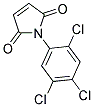 1-(2,4,5-TRICHLORO-PHENYL)-PYRROLE-2,5-DIONE 结构式
