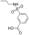 3-PROPYLSULFAMOYL-BENZOIC ACID 结构式