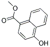 4-HYDROXY-NAPHTHALENE-1-CARBOXYLIC ACID METHYL ESTE 结构式