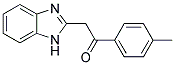 2-(1H-BENZOIMIDAZOL-2-YL)-1-P-TOLYL-ETHANONE 结构式