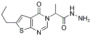 2-(4-OXO-6-PROPYL-4 H-THIENO[2,3-D ]PYRIMIDIN-3-YL)-PROPIONIC ACID HYDRAZIDE 结构式