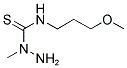 N-(3-METHOXYPROPYL)-1-METHYLHYDRAZINECARBOTHIOAMIDE 结构式