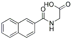 (2-NAPHTHOYLAMINO)ACETIC ACID 结构式