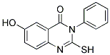 6-HYDROXY-2-MERCAPTO-3-PHENYL-3H-QUINAZOLIN-4-ONE 结构式