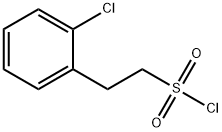 2-(2-氯苯基)乙烷-1-磺酰氯化 结构式