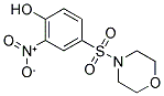 4-(MORPHOLINE-4-SULFONYL)-2-NITRO-PHENOL 结构式