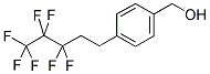 4-(1H,1H,2H,2H-PERFLUOROPENTYL)BENZYL ALCOHOL 结构式