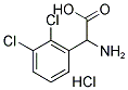 AMINO(2,3-DICHLOROPHENYL)ACETIC ACID HYDROCHLORIDE 结构式