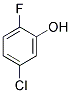 5-CHLORO-2-FLUOROPHENOL 结构式