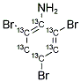 2,4,6-三溴苯胺-13C6 结构式