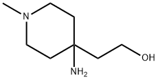 N-甲基-4-羟乙氨基哌啶 结构式