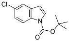 1-(TERT-BUTOXYCARBONYL)-5-CHLOROINDOLE 结构式