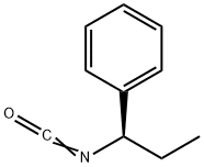(R)-(+)-1-异氰酸苯丙酯 结构式
