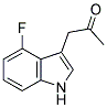 4-FLUORO-3-INDOLEACETONE 结构式