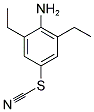 4-AMINO-3,5-DIETHYLPHENYL THIOCYANATE 结构式