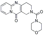 2-(MORPHOLIN-4-YLCARBONYL)-1,2,3,4-TETRAHYDRO-11H-DIPYRIDO[1,2-A:4',3'-D]PYRIMIDIN-11-ONE 结构式