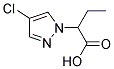 2-(4-CHLORO-PYRAZOL-1-YL)-BUTYRIC ACID 结构式