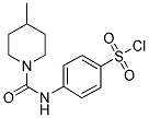 4-(4-甲基哌啶-1-甲酰胺基)苯磺酰氯 结构式
