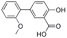 4-羟基-2'-甲氧基-[1,1'-联苯]-3-羧酸 结构式