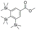 3,4,5-TRIMETHYLSILYLBENZOIC ACID METHYL ESTER 结构式