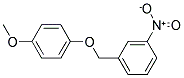 3-(4-METHOXY-PHENOXYMETHYL)-1-NITRO-BENZENE 结构式