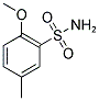 2-METHOXY-5-METHYL-BENZENESULFONAMIDE 结构式