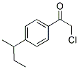 1-(4-SEC-BUTYL-PHENYL)-2-CHLORO-ETHANONE 结构式