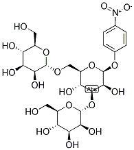 4-NITROPHENYL 3,6-DI-O-(ALPHA-D-MANNOPYRANOSYL)-BETA-D-MANNOPYRANOSIDE 结构式