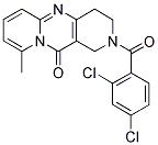 2-(2,4-DICHLOROBENZOYL)-9-METHYL-1,2,3,4-TETRAHYDRO-11H-DIPYRIDO[1,2-A:4',3'-D]PYRIMIDIN-11-ONE 结构式