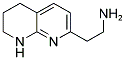 2-(5,6,7,8-TETRAHYDRO-[1,8]NAPHTHYRIDIN-2-YL)-ETHYLAMINE 结构式