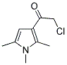 2-CHLORO-1-(1,2,5-TRIMETHYL-1H-PYRROL-3-YL)-ETHANONE 结构式
