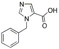 3-Benzyl-3H-imidazole-4-carboxylic acid 结构式