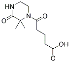 5-(2,2-DIMETHYL-3-OXO-PIPERAZIN-1-YL)-5-OXO-PENTANOIC ACID 结构式