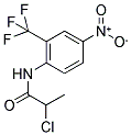 2-CHLORO-N-[4-NITRO-2-(TRIFLUOROMETHYL)PHENYL]PROPANAMIDE 结构式