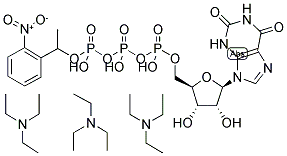 NPE-CAGED-XTP TRIETHYLAMMONIUM SALT 结构式