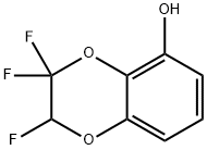 2,3,3-TRIFLUORO-1,4-BENZODIOXEN-5-OL 结构式