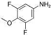 3,5-二氟-4-甲氧基苯胺 结构式