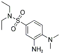 3-AMINO-4-(DIMETHYLAMINO)-N,N-DIETHYLBENZENESULFONAMIDE 结构式